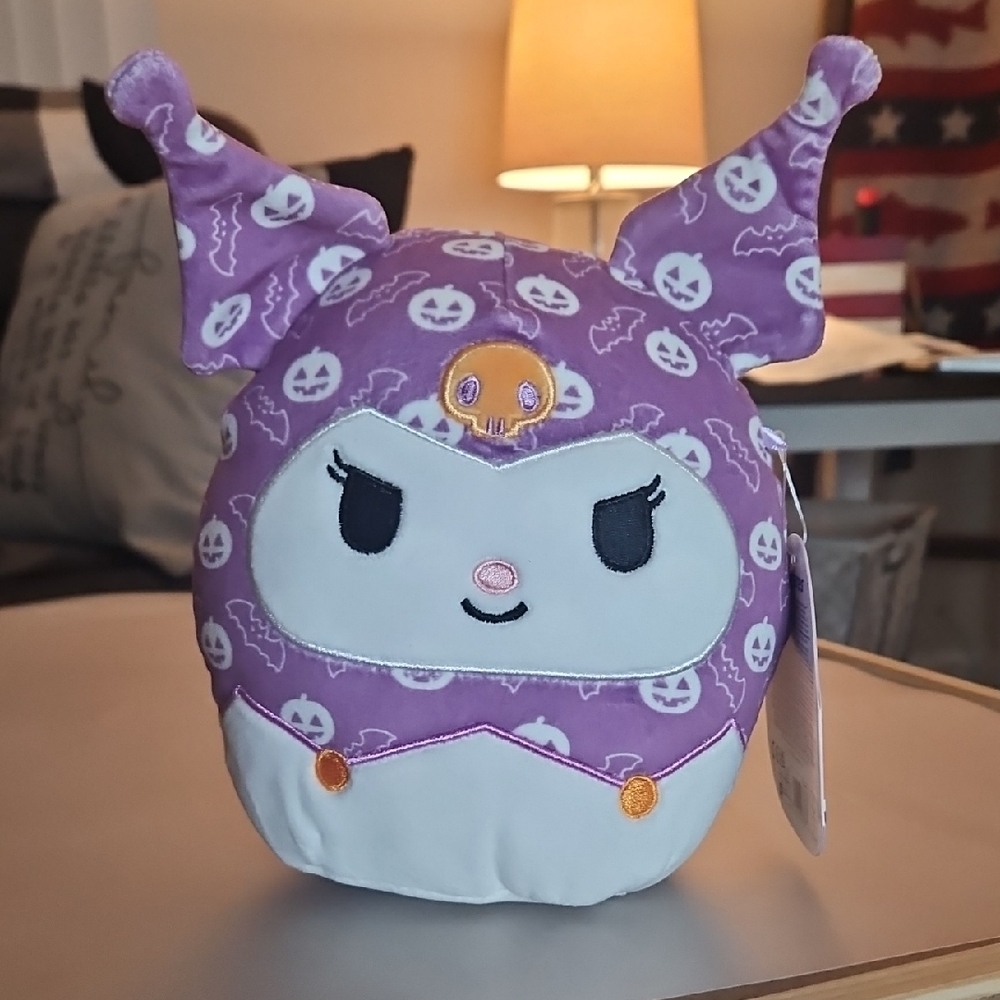 6.5" Kuromi Halloween Squishmallow Hello Kitty Sanrio 2025